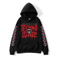 Dream SMP เกม Crewneck Hoodie ผู้ชาย/ผู้หญิงเสื้อผ้า Technoblade Merch ตลกกราฟิกเสื้อกันหนาว Unisex Kawaii การ์ตูน Tops Hoodies