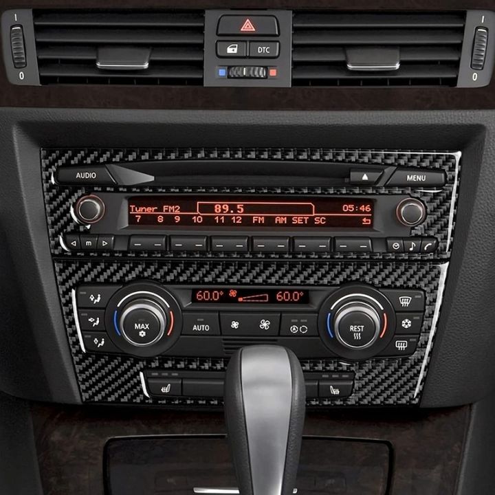 car-cd-control-console-panel-sticker-carbon-fiber-decal-trim-cover-for-bmw-3-series-e90-e92-e93-2005-2012-accessories