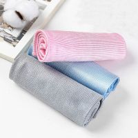 【DT】hot！ 1Pcs Kitchen Microfiber Cleaning Towel No Trace Absorbable 3 Colors Soft Lint Home Window Car Rag Cloth Wipe Glass