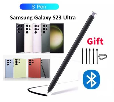 ปากกาสไตลัส S แบบอัลตร้า5G ของแท้100% ปากกาสัมผัสหน้าจอแบบคาปาซิทีฟอะไหล่ดินสอสำหรับ Galaxy S23ultra J76