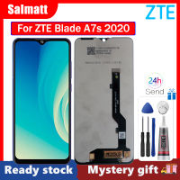 Salmatt หน้าจอต้นฉบับสำหรับ ZTE เบลด A7s จอแสดงผล LCD 2020 A7020แสดงผลหน้าจอสัมผัสแอลซีดีสำหรับ ZTE เบลด A7s 2020จอสำรอง