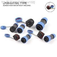 【CW】◕  LP/SP20 IP68 Aviation plug socket Male Female Cable Connectors Set 2-7 Pin Solderless WIRE Connection