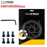 [ขาย] TEKTRO ภูเขาจักรยานไฮดรอลิดิสก์เบรกใบพัด160/180/203มิลลิเมตรสำหรับ MTB ถนนพับจักรยานขี่จักรยานอุปกรณ์