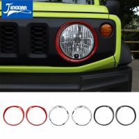 JIDIXIAN โคมไฟ Hoods ไฟหน้ารถโคมไฟตกแต่งสำหรับ Suzuki Jimny 2019 2020 2021 2022 2023 Up อุปกรณ์เสริมภายนอก