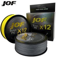 [HOT LIAXLLWISAAZH 534] JOF สายการประมงถัก12เส้น9เส้น M Ultifilament PE ซุปเปอร์แข็งแกร่งญี่ปุ่นสายปลาคาร์พ100เมตร300เมตร500เมตร20lb-92lb