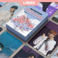 LINXX 55 Pcs Seventeen Carat Land Album Lomo Card Kpop Photocards  Postcards  Series