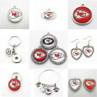 Football Kansas City Dangle Charms Chief Mix Style DIY Pendant celet Necklace Earrings Jewelry Making Accessories