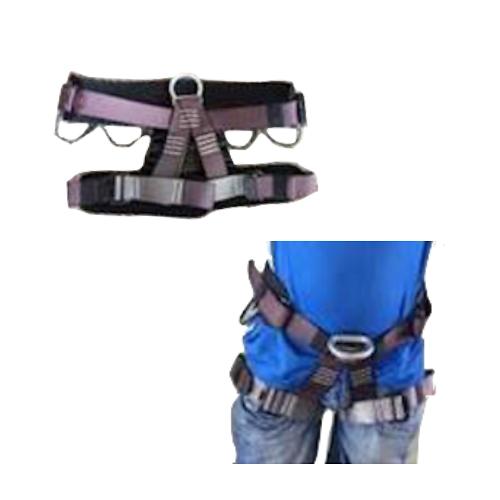 Half Body Rock Tree Climbing Harness Sit Belt for Caving Rescue Abseil Potholing 