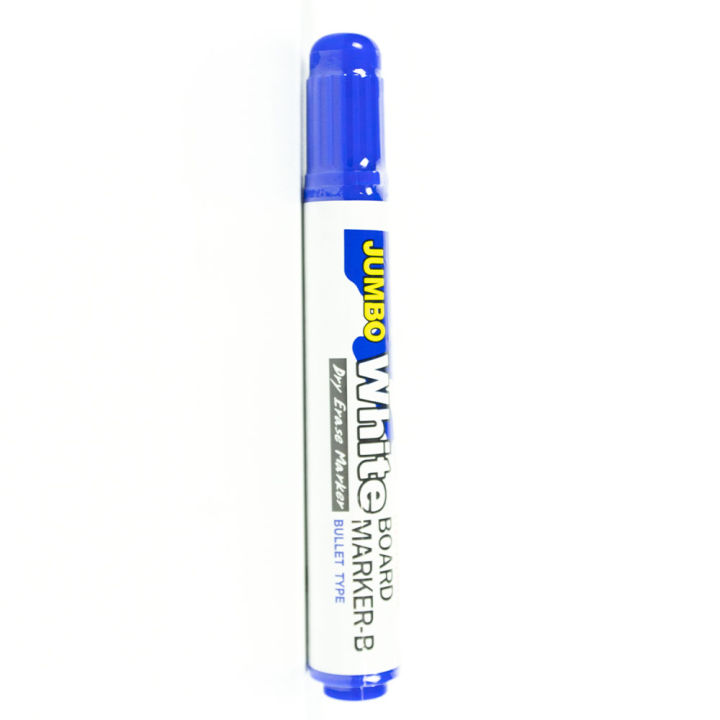 monami-jumbo-white-board-marker-bullet-2-mm-blue-genuine-ปากกาไวท์บอร์ด-หัวกลม-ขนาดเส้น-2มม-หมึกสีน้ำเงิน-ของแท้