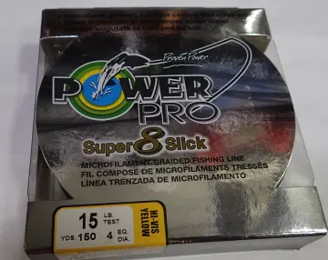 Power Pro Super Slick V2 Braided Line 15lb 300 Yards (Free Shipping within  US)