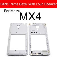 ด้านหลังกรอบพร้อมกริ่งลำโพงสำหรับ Meizu Mx4 Mx4g Mx4g ดังขึ้นโมดูลกรอบลำโพงการเปลี่ยนสายเฟล็กซ์ริบบอน