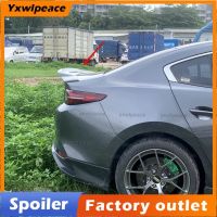 For Mazda 3 Axela Spoiler 2019 2020 2021 2022 ABS Material R Style Car Rear Trunk Lip Wing Car Accessories Cables