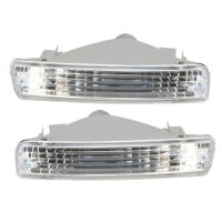 2Pcs Car Front Bumper Turn Signal Lamp for Land Cruiser 80 Series 1991-1998 LC80 FJ80 FZJ80 HDJ80 HZJ80 4500 4.5L