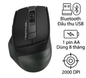 Chuột không dây Bluetooth FB35 Wireless A4tech Xanh đen - Hàng chính hãng