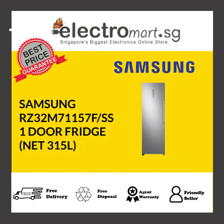 Samsung RZ32M71157F/SS AllAround Cooling 1Door Freezer Lazada Singapore