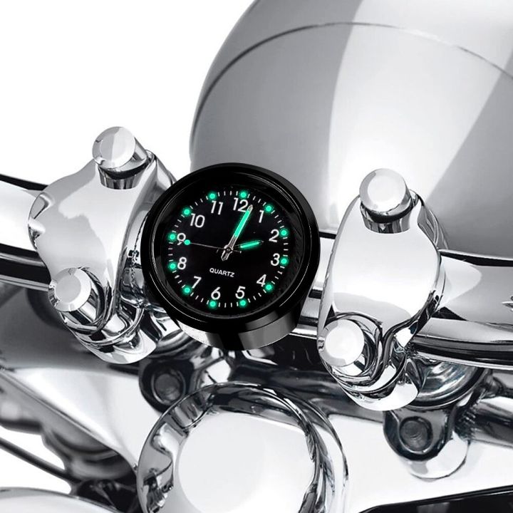 motorcycle-bike-clock-chrome-waterproof-motorhandlebar-mount-quartz-watch-aluminum-luminous-clock-motoraccessori-adhesives-tape