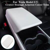 For Tesla Model 3 Y 17-23 Inner Center Storage Armrest Plastic Cover ABS Trim Accessories Model Y 1PC