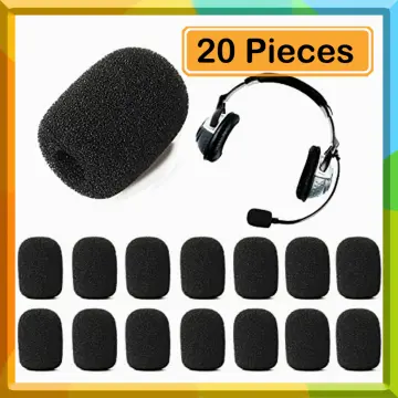 Headset boom mic discount cover