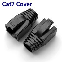 Cat6a Cat7 RJ45 Boot cap Patch Cable Cover networking boot cap rubber boot colorful Cables