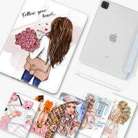 Case With Pencil Holder Covers For Mini 5 6 Pro Air 2020 2021 10.2 11 12.9 Inch Leather Apple Generation Cas