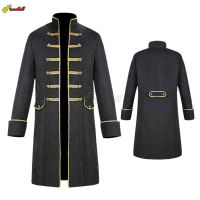 Gabardina Steampunk Para Hombre,Abrigo De Príncipe Vintage,Chaqueta ยุคกลาง Renacentista De Halloween,Traje De Cosplay De Edwardian Victoriano