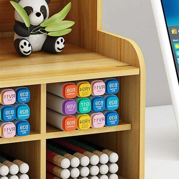 pen-holder-wooden-desktop-pencil-organizer-office-stationary-storage-box-school-desk-stand-case-makeup-rangement-home-organiser