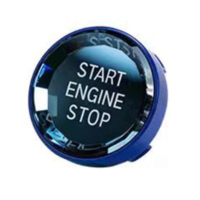 Crystal One-Key Engine Start Stop Button Sticker Crystal Switch Button for BMW 3 5 Series X1 X3 X5 E70 E71 E90 E60 2009-2016