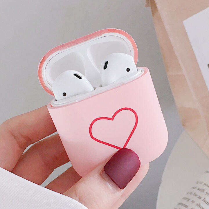 เคสคู่หูฟังครอบคลุมเคส-airpods-เคสสำหรับหูฟังป้องกัน1-2อุปกรณ์หูฟังรูปตัวการ์ตูนใหม่กันกระแทก