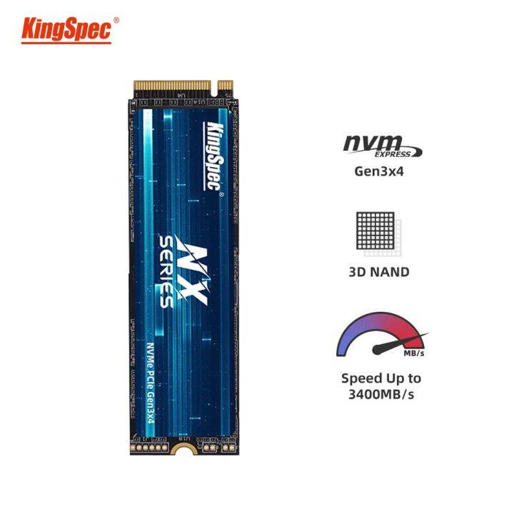 Kingspec SSD M2 1TB 512Gb 256Gb 128GB M.2 2280 Pcie NVME SSD 120Gb ...