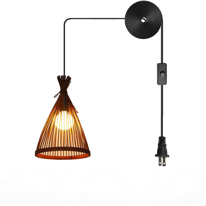 hand-woven-bamboo-pendant-lighting-for-kitchen-island-plug-in-cord-hanging-lamp-brown-bamboo-basket-chandelier-ceiling-light
