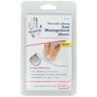 Pedifix Dexterity Visco-gel Silicone Scar Management Sheets, 2-Count