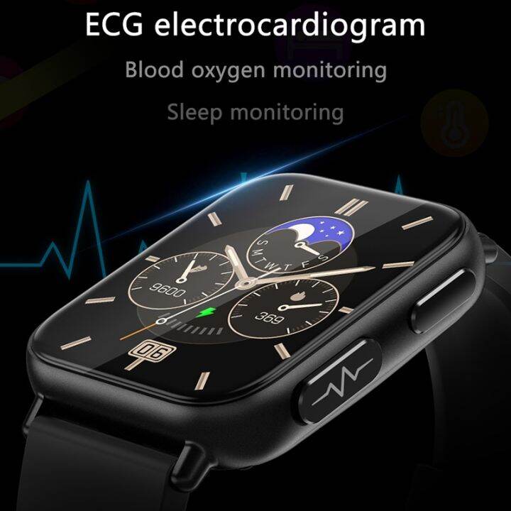 2023-new-noninvasive-blood-sugar-ecg-ppg-smart-watch-men-heart-rate-blood-oxygen-health-smartwatch-women-waterproof-sports-watch