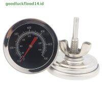 [GOOGFOUR] Termometer Oven Stainless Steel BBQ Bimetallic Dual Gage Alat Masak 700derajat [TOP] 5211059☬✢