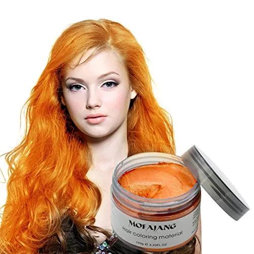 Hair styling and coloring Instock MOFAJANG perfect hair coloring material  hairstyle wax hair wax care hair styling / KL Lifestyle Store | Lazada