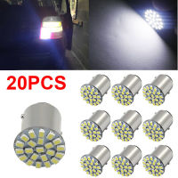 Gaoba 20ชิ้น1156 BA15S 3014 22SMD หลอดไฟไฟ LED ถอยหลังสำหรับสำรองสัญญาณเลี้ยว LED