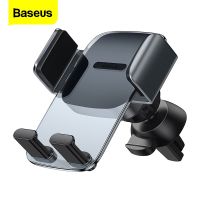 Baseus ขาตั้งโทรศัพท์ Car Phone Holder  Air Vent Mount For iPhone Samsung Xiaomi Car Holder Stand