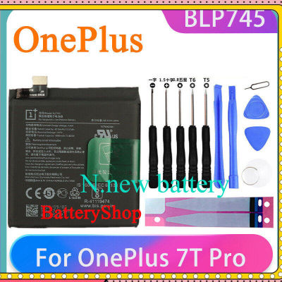 OriginaI แบตเตอรี่ Oneplus 7T Pro Oneplus 7 T Pro Battery BLP745 แบตเตอรี่โทรศัพท์มือถือ 4085MAh รับประกัน 3 เดือน+ เครื่องมือ