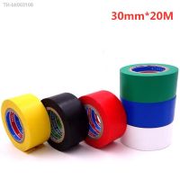 ◑◑ PVC electrical tape insulation high temperature resistant waterproof flame retardant lead free super adhesive tape 30mm x 20m