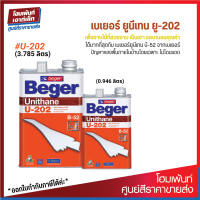 Beger Unithane U-202 (B-52) ผลิตภัณฑ์กำจัดปลวก งานไม้ภายในบ้าน ไม่โดนแดด* (0.946/3.785 ลิตร)