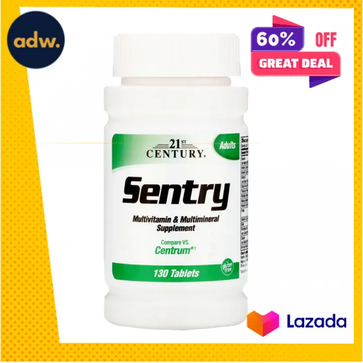 21st Century, Sentry, Multivitamin & Multimineral Supplement, 130