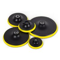 3/4/5/6/7 Inches Electric Grinding Disc Tray Sprocket Wheel Polishing Disk Sticky Adhesive Sandpaper Chuck Grinder Suction Cup