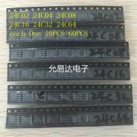 10pcs 24C02 24C04 24C08 24C16 24C32 24C64 sop kit sop-8 EEPROM 8 soic Memory IC SOP8 set kit