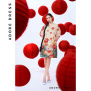 Váy tết dáng a Liên Hoa Miêu 2AD3003 ADOREDRESS