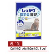 Hoàn tiền 10% Cát vệ sinh cho mèo - Cát Nhật chọn 5L hoặc 10L - Cát Litter