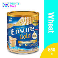 เอนชัวร์ โกลด์ ธัญพืช 850 กรัม(1กระป๋อง) Ensure Gold Wheat อาหารสูตรครบถ้วน นมผง นมผู้ป่วยพักฟื้น นมผู้สูงอายุ โปรตีน เวย์โปรตีน ไฟเบอร์ Nutrition