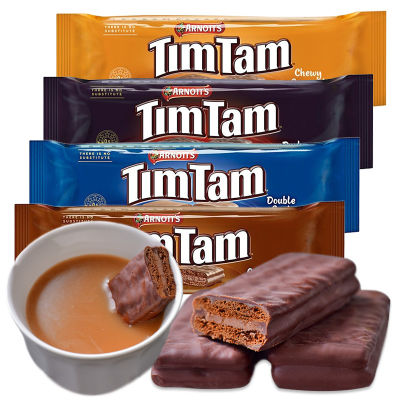 ทิมแทม ออริจินอล บิสกิตเคลือบช็อกโกแลต นำเข้าจากออสเตรเลีย ราอาร์นอตส์ TIM TAM ORIGINAL (ARNOTTS) น้ำหนักสุทธิ200กรัม