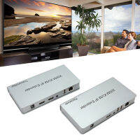 อินเตอร์เฟซมัลติมีเดียเอชดี200M เครื่องขยาย KVM KVM ตัวขยาย IP โหมดน้ำตก100-240V กว้าง IR TCP IPm โดย UTP STP สำหรับพีซีสำหรับการแสดงผล
