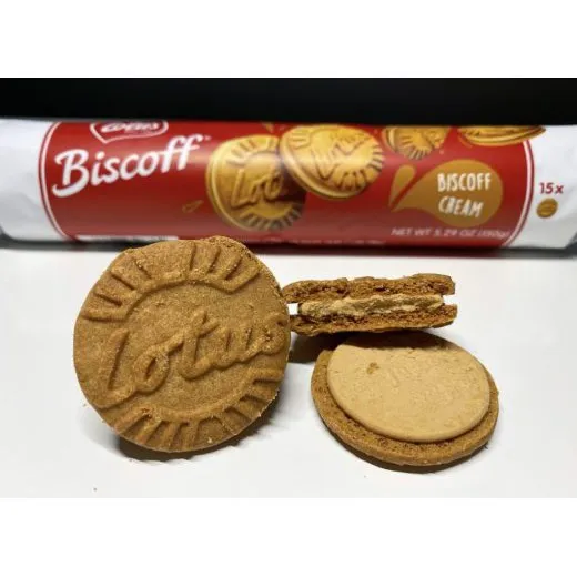 Belgium Lotus Biscoff Sandwich Cookies Cream Vanilla Lazada