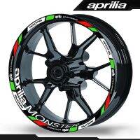 สำหรับ Aprilia GPR150มอนสเตอร์125 GPR 250R 250S ปัจจัยการแข่งรถ APR RSV สติกเกอร์ล้อรถจักรยานยนต์สะท้อนแสง17 &amp; Quot