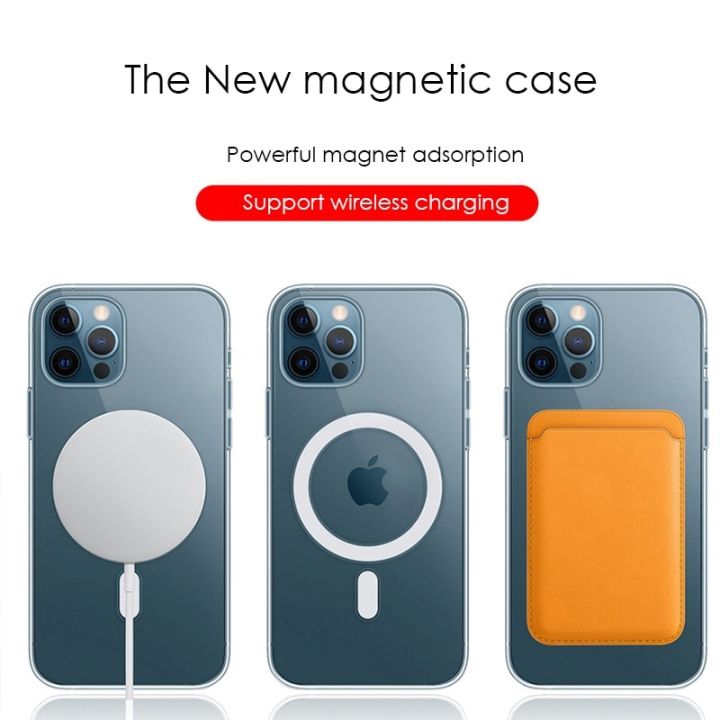 jaster-ultra-clear-magnetic-circle-magsafing-case-for-iphone-14-13-12-11-pro-max-xs-xr-7-8-plus-iphone-magnetic-macsafe-cases